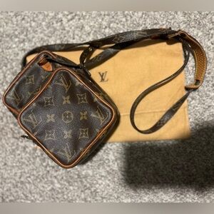 Louis Vuitton Monogram Brown Belt Bag